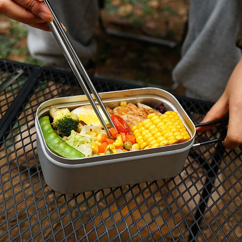 Camping Hiking Cooking - Vajilla ultraligera para acampar, utensilios de