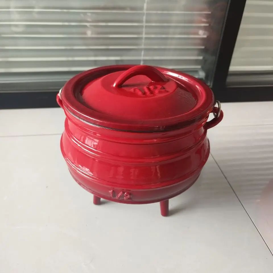 Camp Dutch Oven Cast - 1/2 # Horno holandés esmaltado de