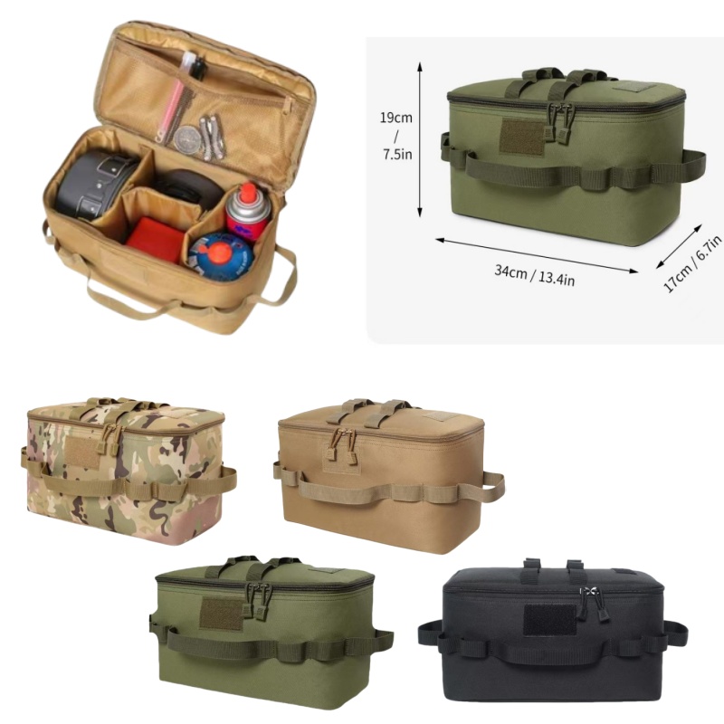 Camping Cooking Organizer - Bolsa para exteriores, bolsa de almacenamiento