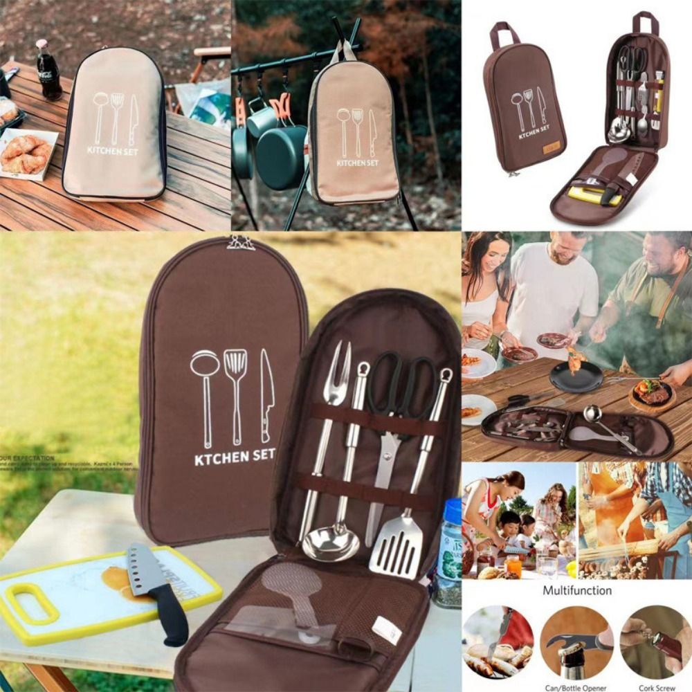 Camping Cooking Container - Bolsa de gran capacidad para utensilios
