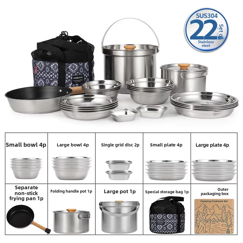Camping Cooking Organizer - NOBANA, el más nuevo juego de