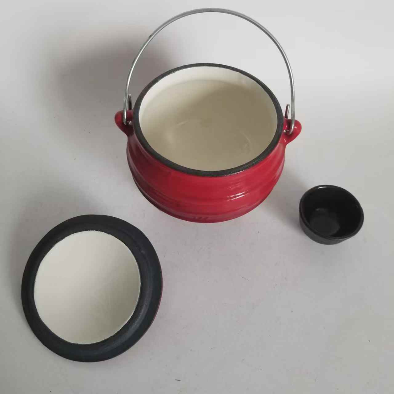 Camp Dutch Oven Cast - Olla de Hierro Fundido Esmaltada para