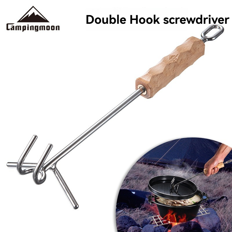 Destornillador de doble gancho - Camp Dutch Oven Cast reseña y precio