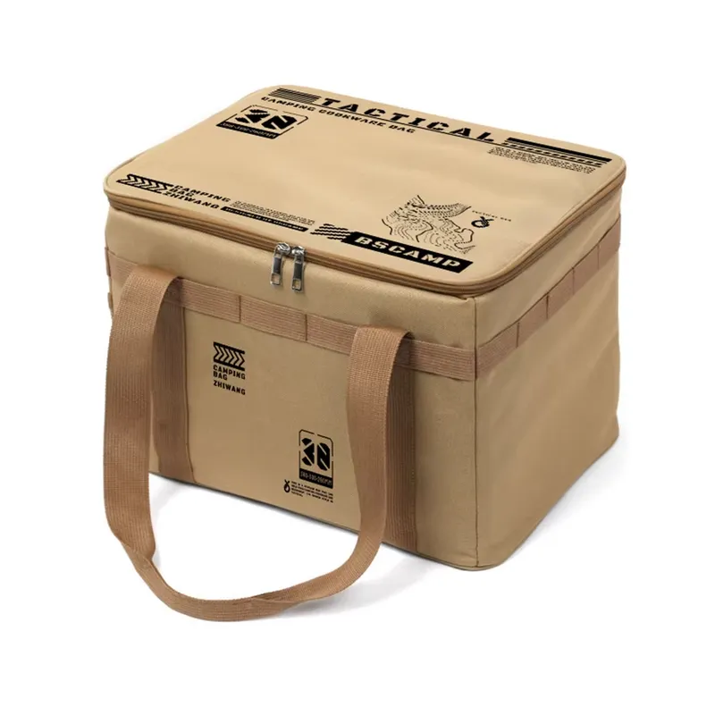 YIBASHOU: cubo de almacenamien - Camping Cooking Organizer reseña y precio