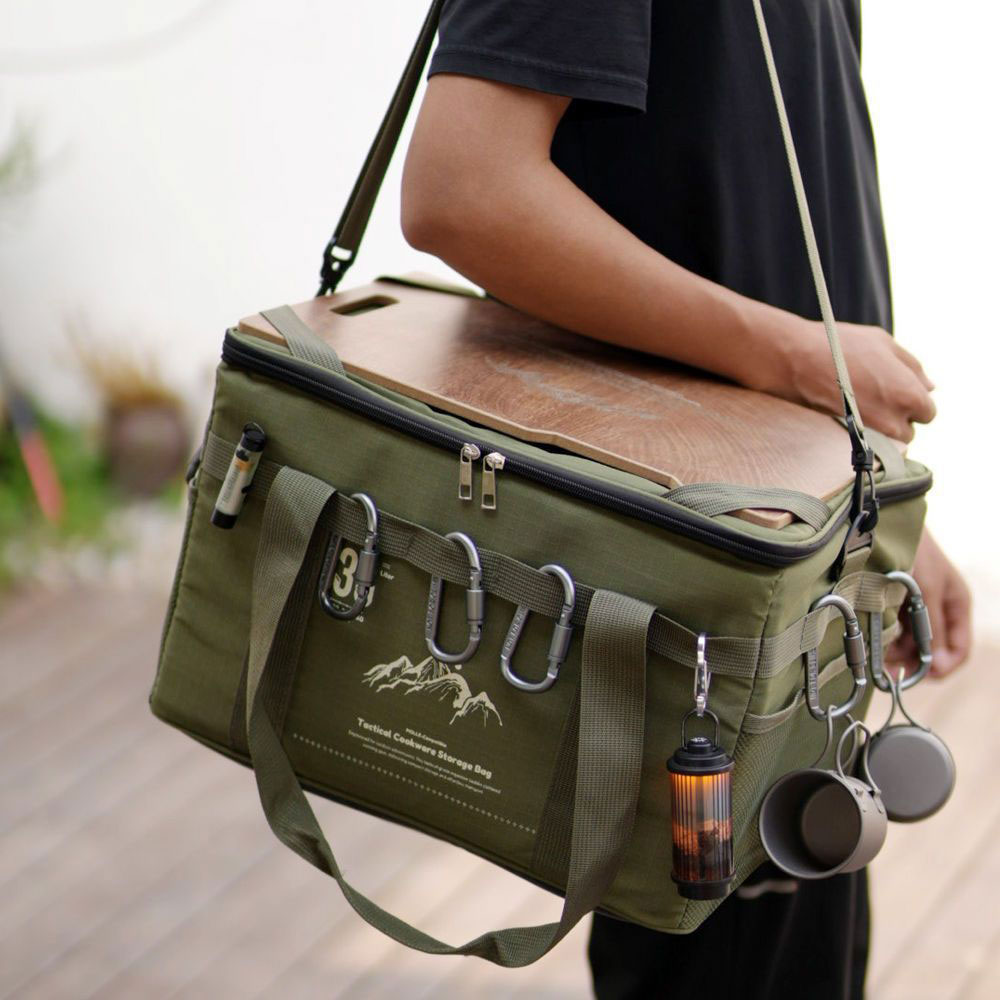 Bolsa de Picnic táctica de 36L - Camping Cooking Organizer reseña y precio