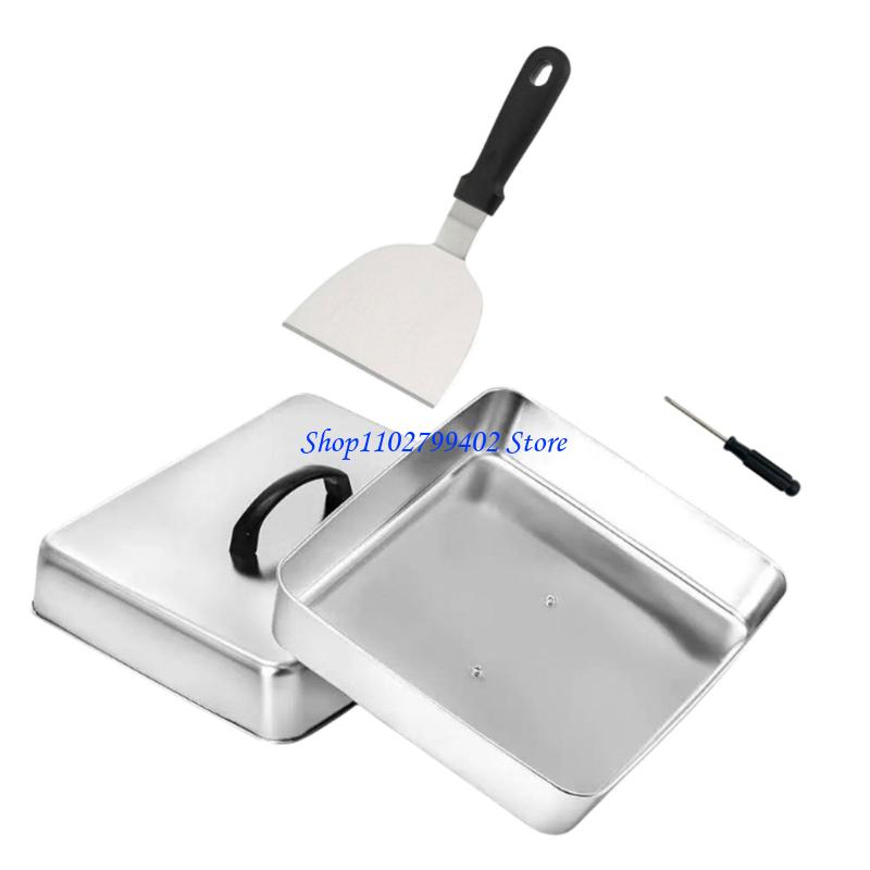 547F Cubierta cocción cuadrada - Camping Cooking Flat Top reseña y precio