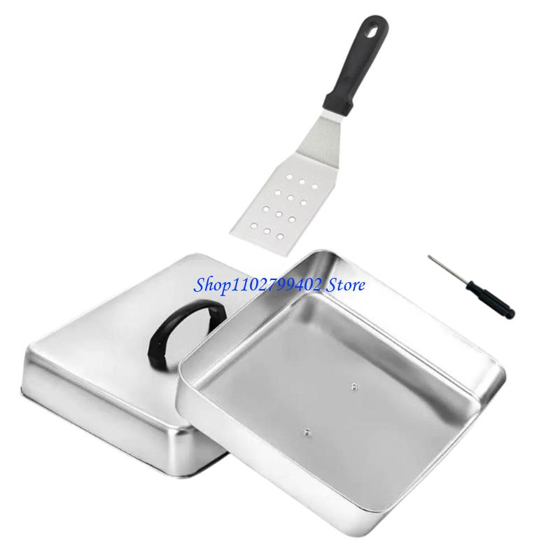 547F Cubierta cocción cuadrada - Camping Cooking Flat Top reseña y precio