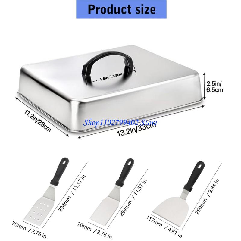 547F Cubierta cocción cuadrada - Camping Cooking Flat Top reseña y precio