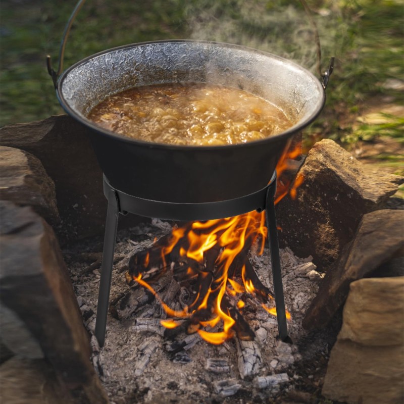 Trípode FSTE para olla holande - Camp Dutch Oven Cast reseña y precio