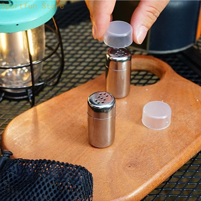 Dispensadores sal pequeños, ta - Camping Cooking Container reseña y precio