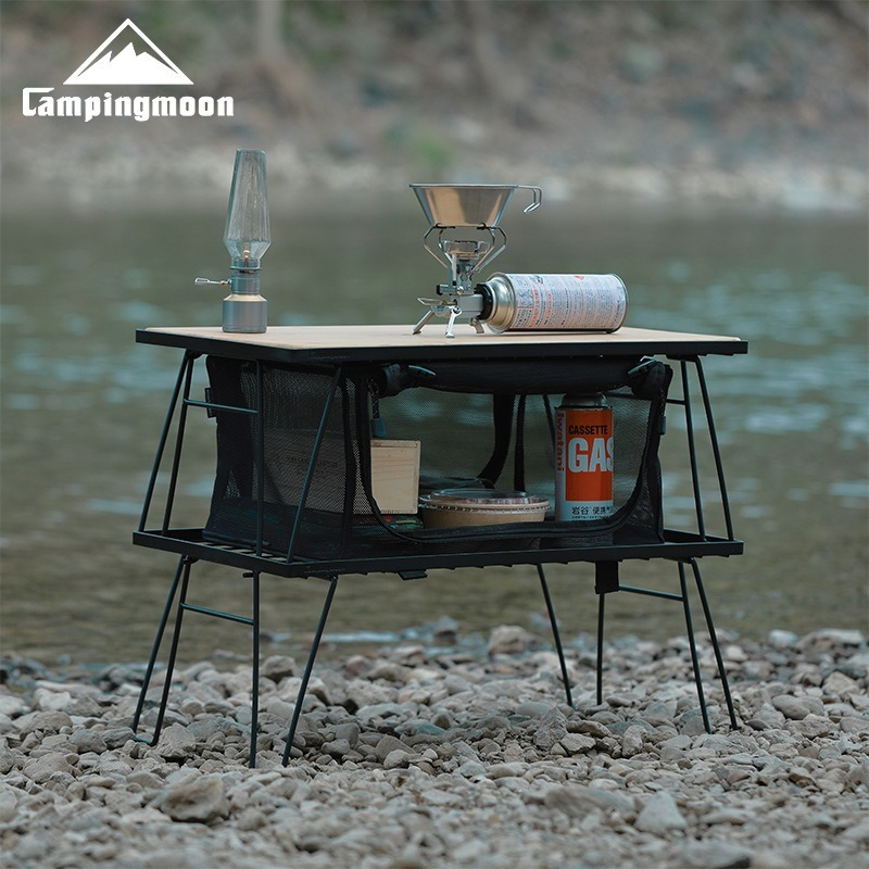 CAMPINGMOON T230: estante mult - Camping Cooking Table reseña y precio