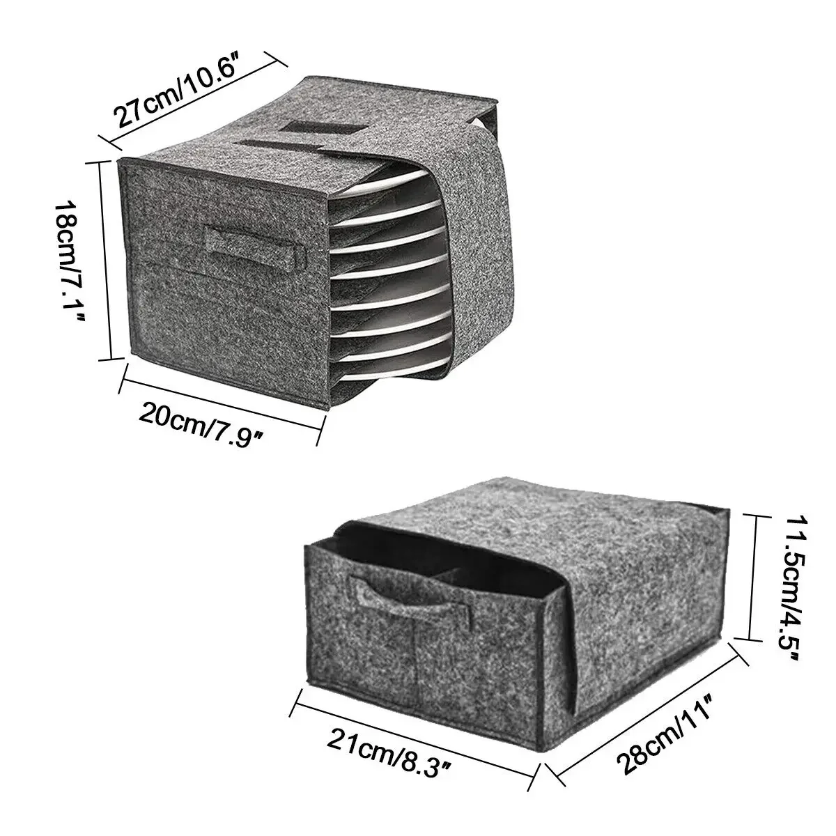 Plato de fieltro, bolsa de alm - Camping Cooking Organizer reseña y precio