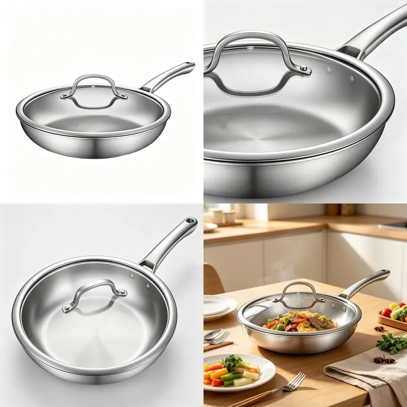 Sartén de Acero Inoxidable de  - Quality Camping Cooking Set reseña y precio