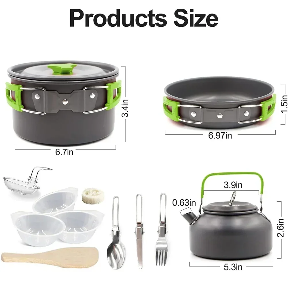Juego de Utensilios de Cocina  - Camping Cooking Organizer reseña y precio