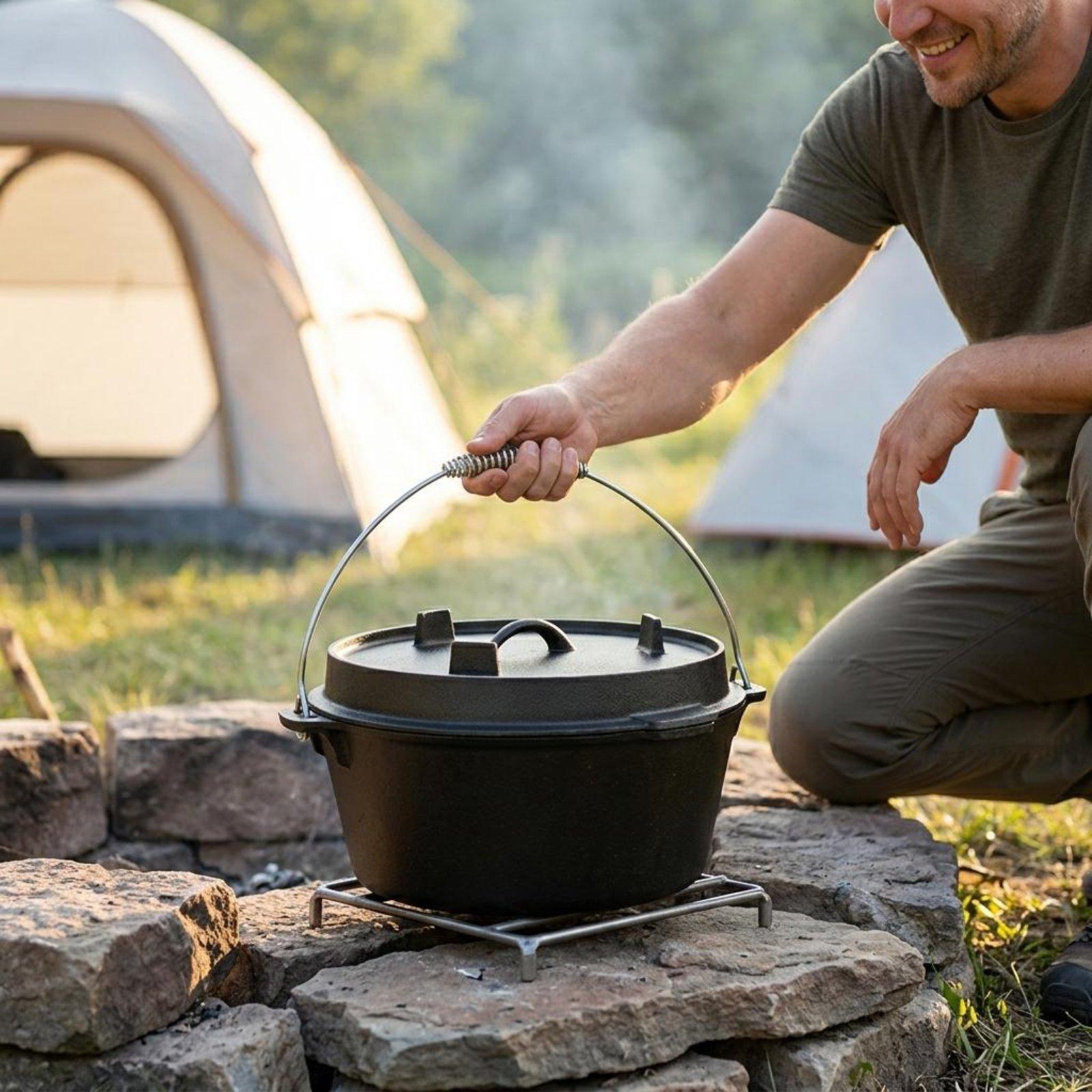 Olla Holandesa de Hierro Fundi - Camp Dutch Oven Cast reseña y precio