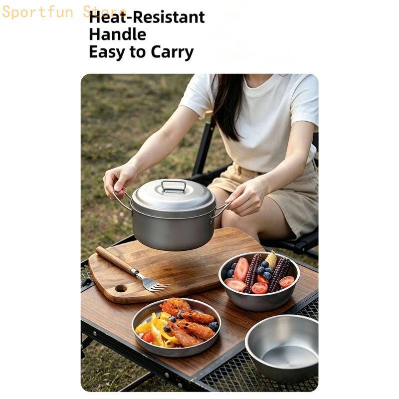 Grupo utensilios cocina para c - Camping Cooking Dining Set reseña y precio