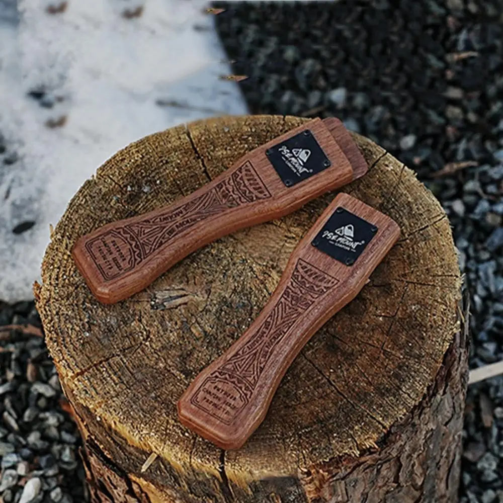 Sartén de madera natural para  - Camping Hiking Cooking reseña y precio
