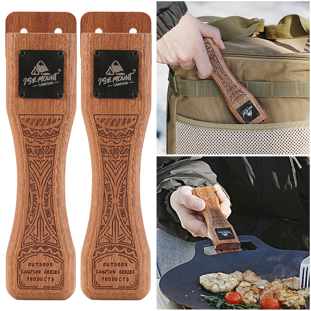 Sartén de madera natural para  - Camping Hiking Cooking reseña y precio