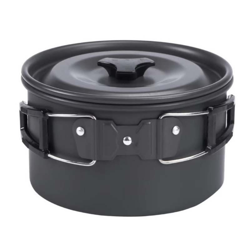 Estufa de camping ligera de al - Quality Camping Cooking Set reseña y precio