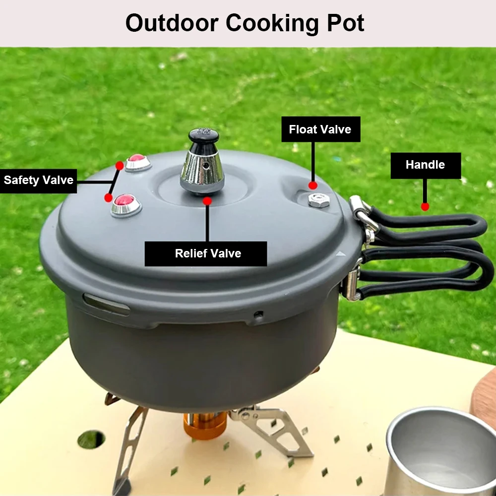 Mini Olla a Presión para Campi - Camping Cooking Organizer reseña y precio