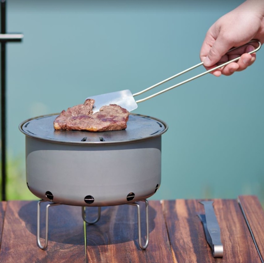 Parrilla de barbacoa coreana p - Camping Cooking Flat Top reseña y precio