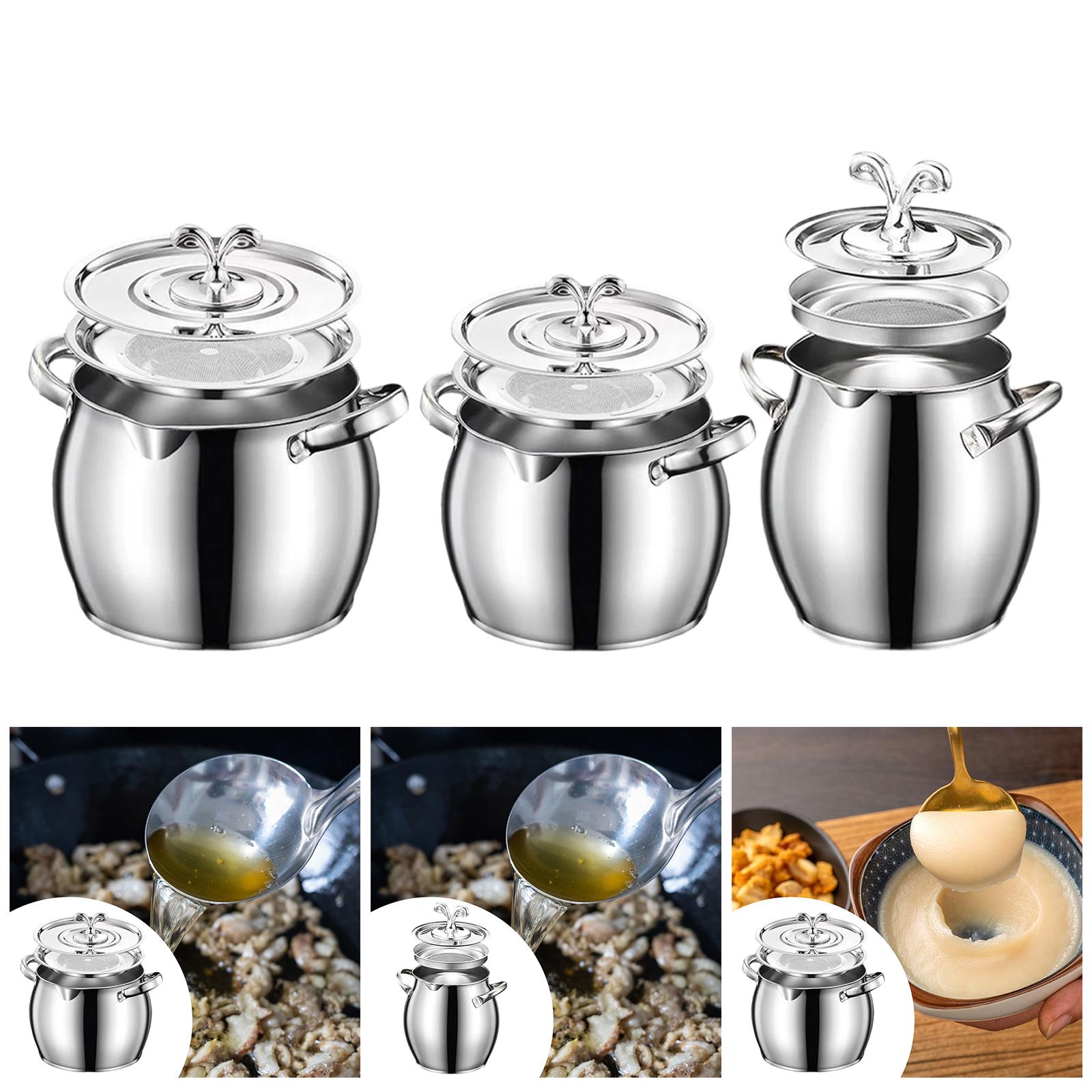 Contenedor de grasa, lata de g - Camping Cooking Container reseña y precio
