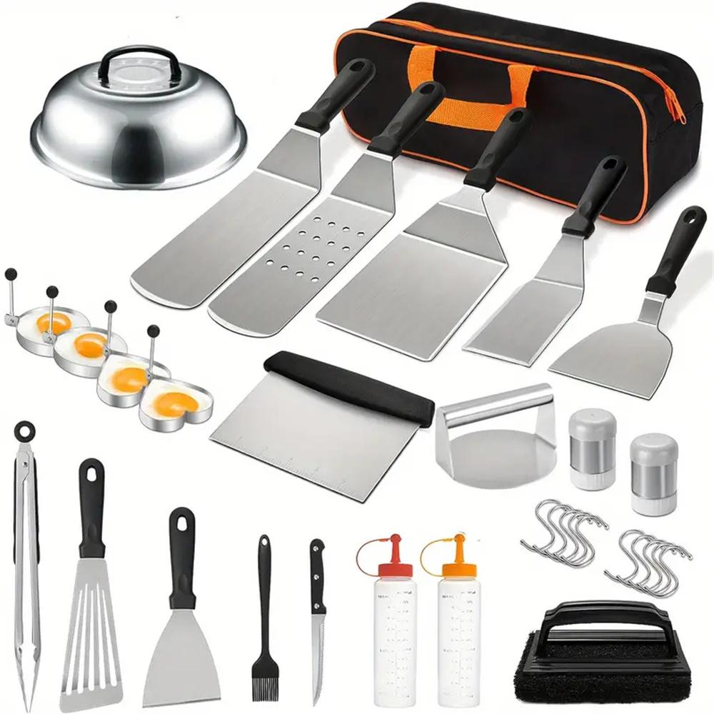 Kit de 33 Accesorios para Parr - Camping Cooking Flat Top reseña y precio