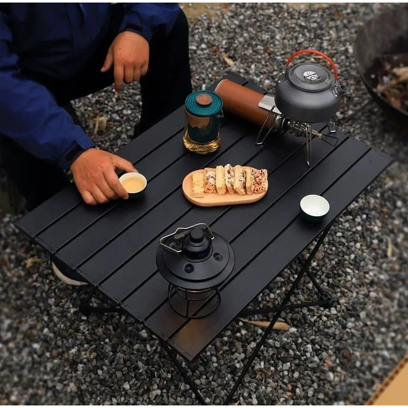 Mesa de camping plegable portá - Camping Cooking Table reseña y precio