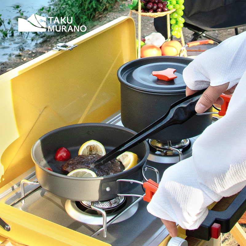 Juego de utensilios de cocina  - Camping Cooking Organizer reseña y precio