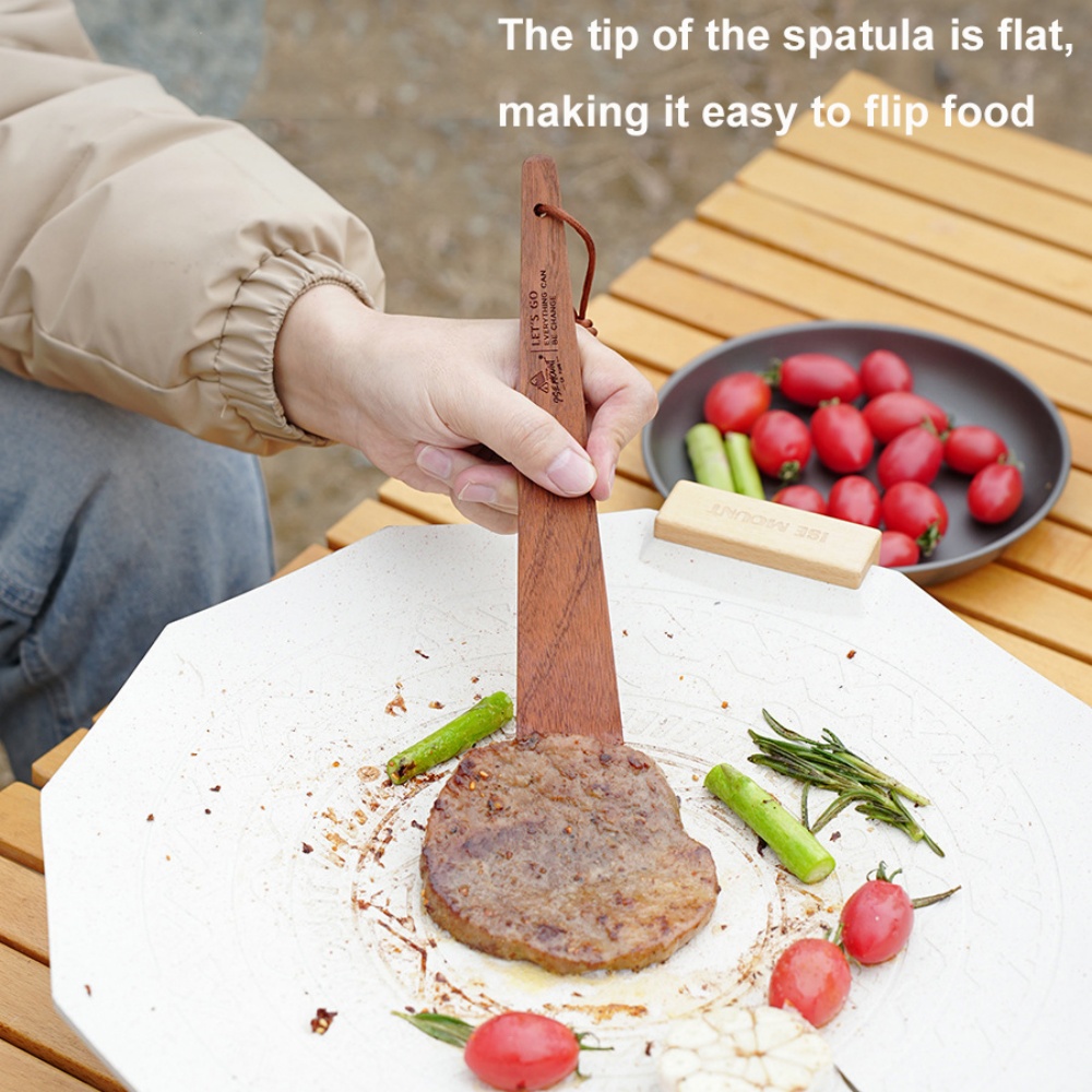 Espátula de Madera para Acampa - Camping Hiking Cooking reseña y precio