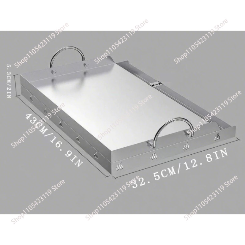Plancha de Acero Inoxidable pa - Camping Cooking Flat Top reseña y precio