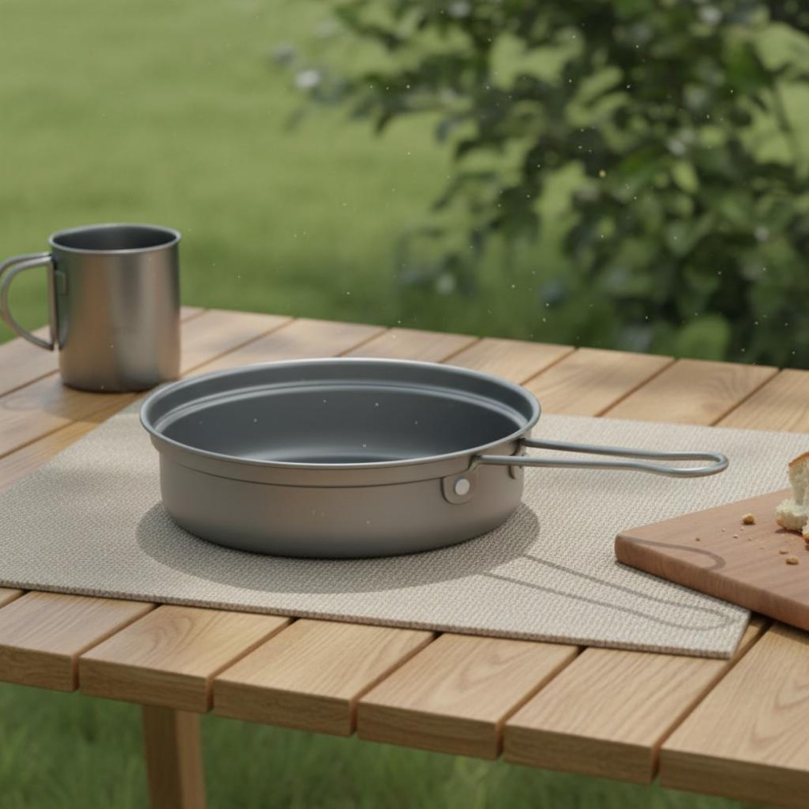 Juego de cocina de metal para  - Camping Cooking Dining Set reseña y precio